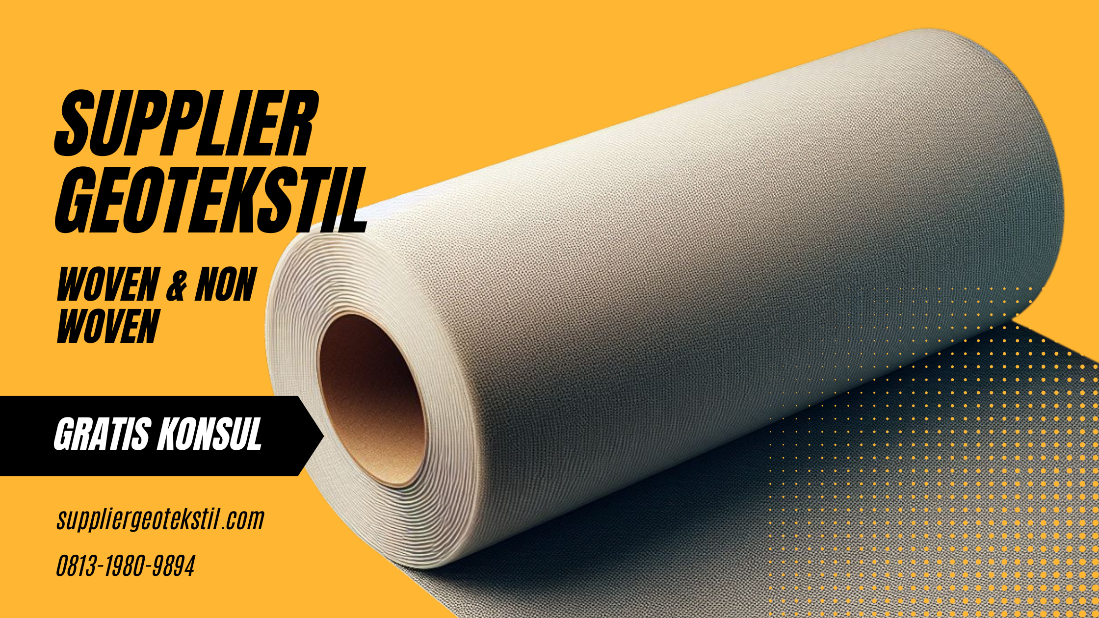 Supplier Geotekstil di Indonesia