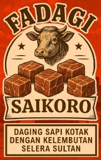 Daging Saikoro Sapi 500 gr