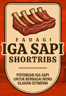 Iga Sapi Short Ribs 500 gr