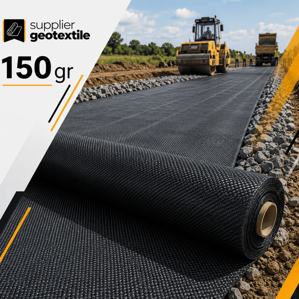 Geotextile Woven 150 gr - WV 150 hTS