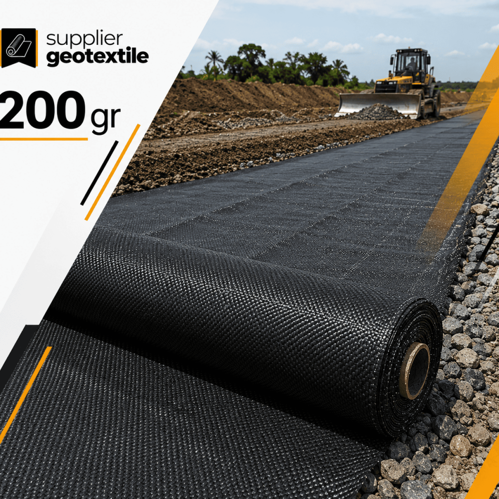 Geotextile Woven 200 gr - WV 2000 hTS