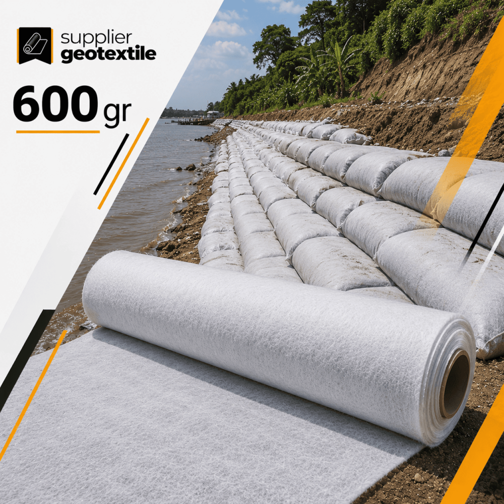 Geotextile non woven pp 600